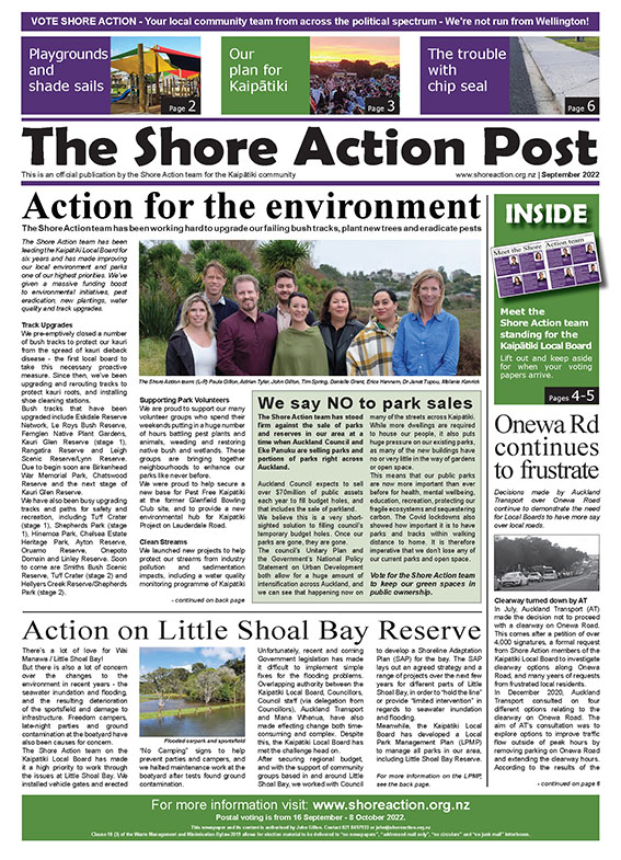 The Shore Action Post